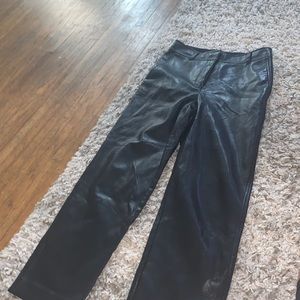 Babaton Leather Trouser